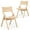 Natural, variant on Accent Chairs Wood Folding Chairs, Foldable Chairs Wooden Indoor Stackable Dining Chairs for Kitchen & Dining Room Chair Woven Seat & Webbing Back, Dining Chair Set of 2,Fabric Accent Chairs