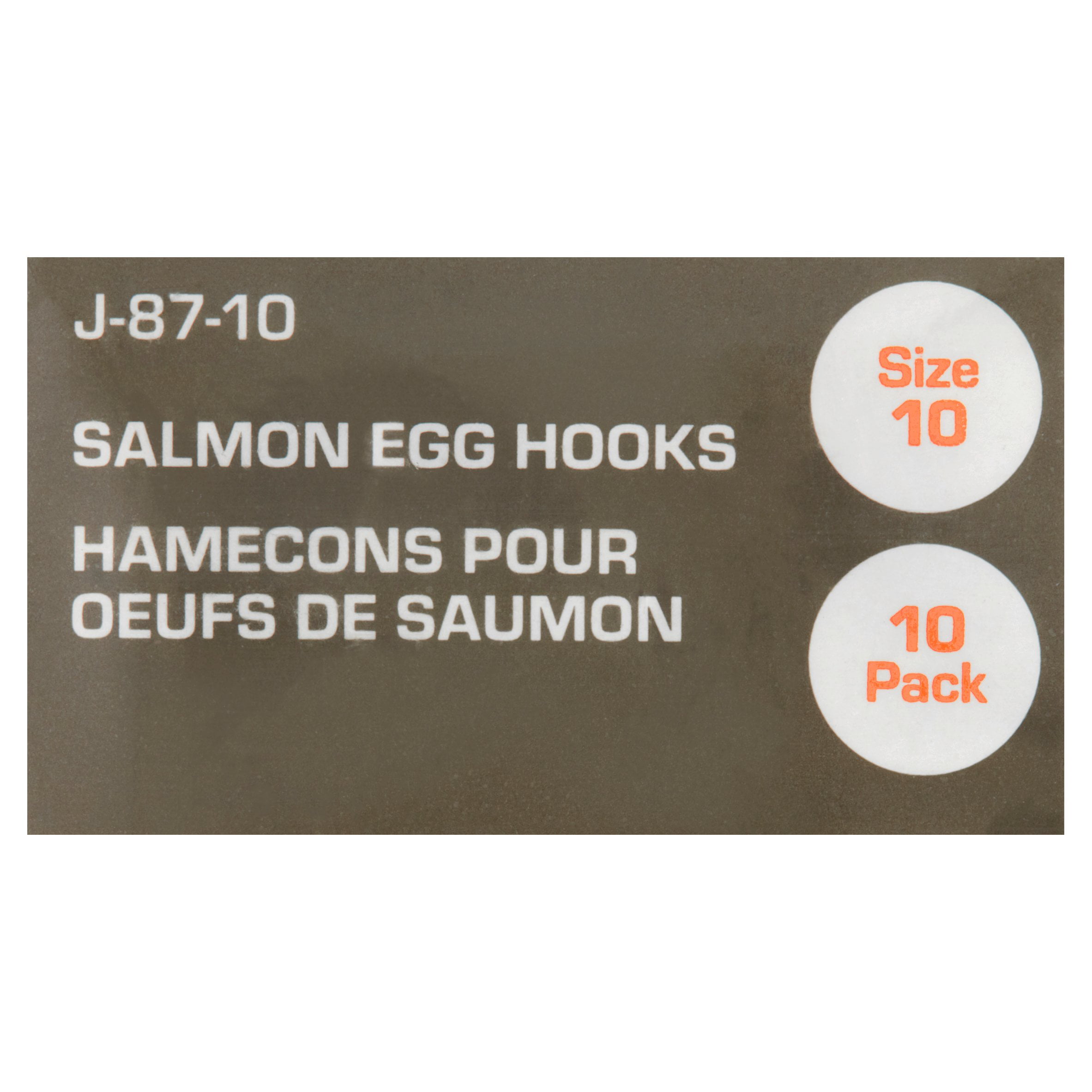 CLOSEOUT* SOUTHBEND SALMON EGG HOOKS SIZE 12 - 10 PACK - Northwoods  Wholesale Outlet