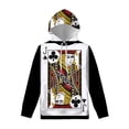 thumbnail image 2 of Sudadera con capucha con estampado 3D de naipes creativos para hombre, sudadera con estampado de póquer con personalidad, sudadera informal para primavera y otoño, 2 of 4