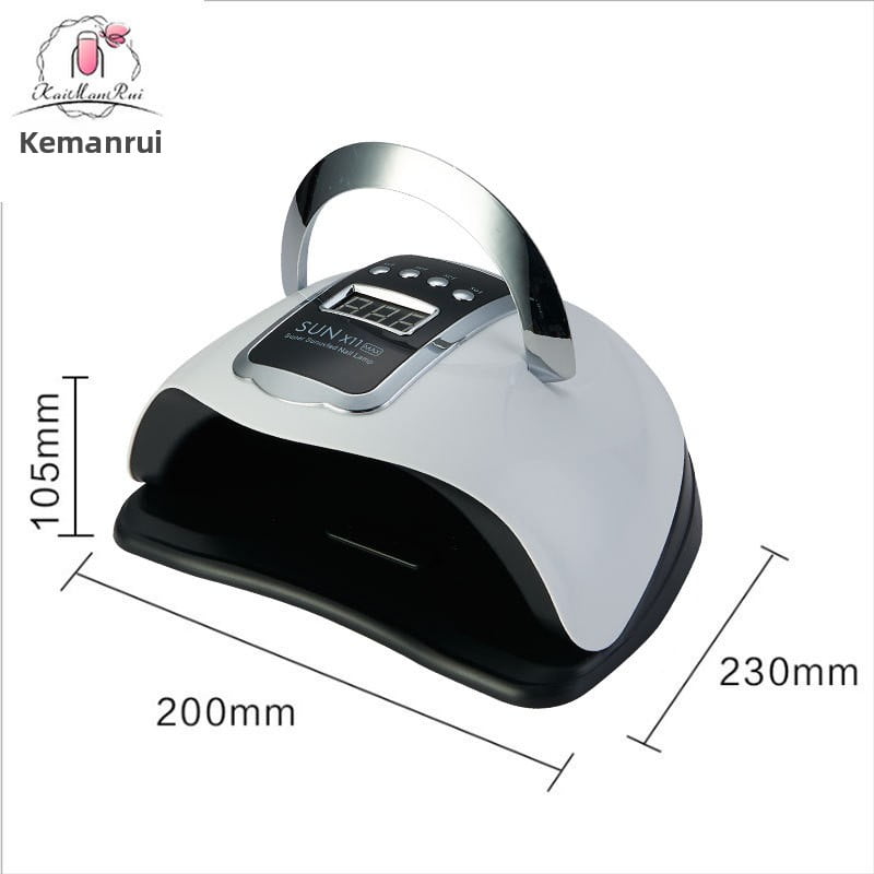 SmartTouch Pro Nail Lamp with Handle - High Power LED/UV Nail Dryer, Intelligent Sensor Fast Curing Light for Gel Polish, Portable Manicure Machine for Home & Salon
