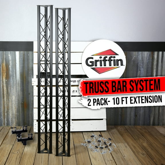 2 PACK Triangle Truss Kit DJ Booth Trussing Section Stage Segment Lighting Stand