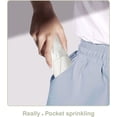 thumbnail image 6 of Mini Travel Anti-UV Lightweight Sun and Rain Umbrella, White, 6 of 15