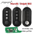 thumbnail image 2 of Delphi & Marelli Car Remote Key For Fiat MPV Bravo/Ducato 500 Doblo Qubo Grande Punto Citroen Jumper Peugeot Boxer 433.92 ID46, 2 of 7