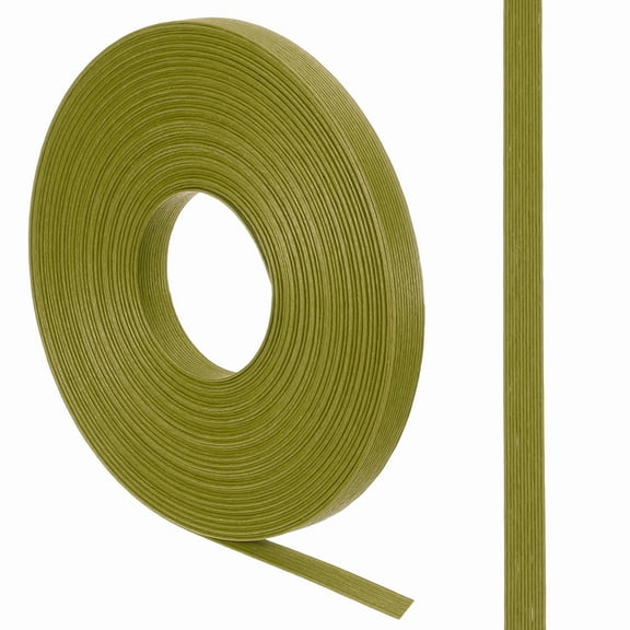 Uxcell 21.87 Yard Paper Weaving Cane 0.6" Wide 12-Ply Basket Making Supplies Light Brown