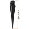 thumbnail image 2 of Uxcell Plastic Dart Tips 100 Pack 2BA Thread Soft Dart Tips Black, 2 of 7