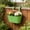 Green, variant on Balcony Railing Planters, Outdoor Hanging Planter for Fence, Stylish Metal Porch Deck Flower Pot for Herbs & Succulents