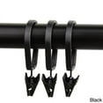thumbnail image 2 of InStyleDesign  10 Curtain Pivot Rings for 1 inch Rod - n/a Black Black Finish, 2 of 2