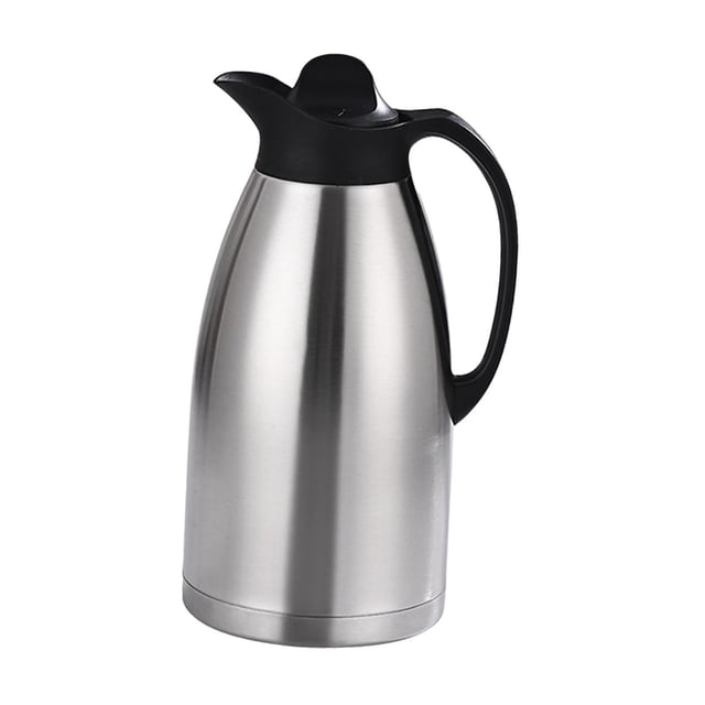 Jarra térmica de acero inoxidable BLESIY para café con tapa dispensador de agua o té 2 litros