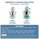 thumbnail image 4 of Gancho para amasar de acero inoxidable para batidora Kitchenaid 5Plus y 6QT, 4 of 7