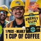 thumbnail image 5 of Chicles Viter Energy con cafeína de 60 mg (sabor menta, 30 unidades, paquete de 3) - Sin azúcar, vitaminas B3, B6, B9 y B12, cer, 5 of 5
