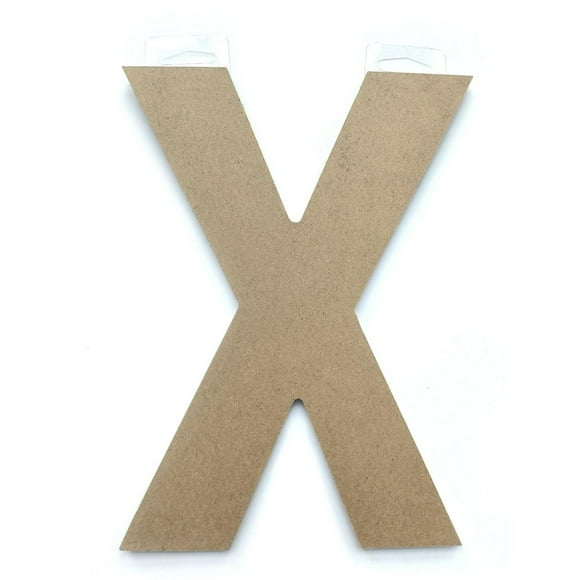 Lettre X en bois du décor Lerman Lettre X en bois