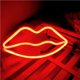 thumbnail image 2 of Lip Neon Light Led Lips Light Neon Wall Light Batería O Usb Lip Neon Signs Para Dormitorio Dormitorio Bar Fiesta Navidad Advancent HA025016-01, 2 of 6