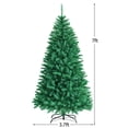 thumbnail image 4 of Costway 7ft Iridescent Tinsel Artificial Christmas Tree Green w/1160 Branch Tips, 4 of 10