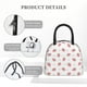 thumbnail image 4 of Fotbe Hand Drawn Strawberry Bolsa de Almuerzo con Estampado, Lonchera Aislada, Contenedor de Comida Reutilizable Tipo Cooler a Prueba de Fugas, 4 of 6