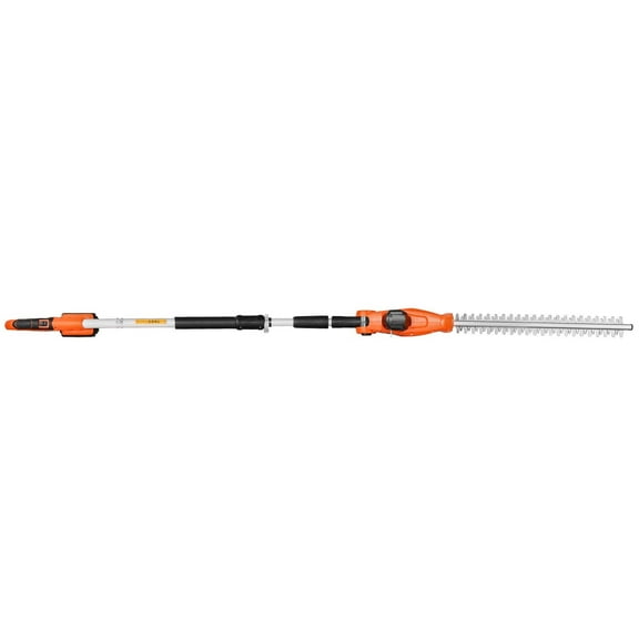20V Cordless Electric Hedge Trimmer, 20in Extendable Blade, 1200RMP, Lightweight & Powerful