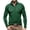 Green, variant on WREESH Men's Fashion Henley Shirts Solid Color Lapel Button Top Shirt Slim Fitting Long Sleeved Casual Sports Bottom Shirt T-Shirt Top Workout Tops Wine