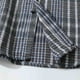 thumbnail image 4 of Blusa y camisa de manga larga con cuello vuelto para hombre, blusa informal a cuadros a la moda con botones y cuello vuelto, blusa de poliéster para hombre, 4 of 8