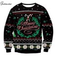 thumbnail image 4 of Jersey Vintage de los 90 para hombre, sudaderas de cuello redondo, chándal de Navidad feo, ropa de calle de gran tamaño, traje Harajuku, ropa masculina, 4 of 4