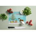thumbnail image 3 of Carolines Treasures CK3526LCB Boxer Christmas Tree Glass Cutting Board - Large, 3 of 4