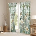 thumbnail image 3 of Homewish Bohemian Garden Flower Black Out Curtains for Female, Rustic Plant Botanical Curtains Pack of 2 (42x63 Each), Hippie Western Style Bedroom Curtains, Window Curtains Bedroom Decor, 3 of 6