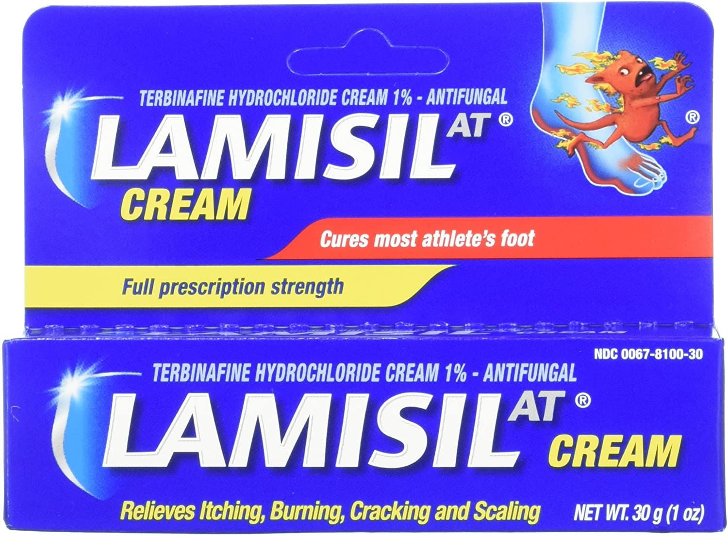 will lamisil cure athletes foot