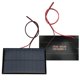 thumbnail image 4 of Módulo de panel solar mini de 2 piezas, cargador de sistema de batería CC de 5 V y 250 mA con cable de 30 cm de longitud (11,8 pulgadas), 4 of 12