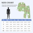 thumbnail image 4 of Hirioo Cute Frog2 for Men's Pajama Sets 2 Piece Pjs Men's Long-Sleeved Pajama Set Button Down Sleepwear,S-XXL-, 4 of 7