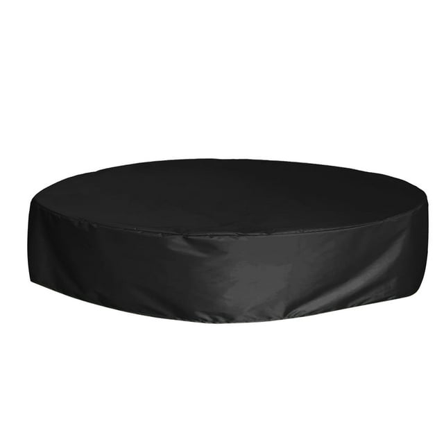 Oliegs Heated Blanket Round Pool Cover - Fit Foldable Swimming Pool, Washable Waterpoof Cover Chocolate