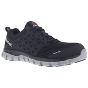 Reebok Womens Sublite Alloy Toe EH Athletic Work Shoe Black RB041 Size Options