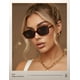 thumbnail image 2 of Gafas de Sol Retro Rectangulares Polarizadas para Mujer TIJN Magnus, 2 of 8