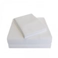 thumbnail image 1 of Luxor Treasures P300XLSH SLWH 300 Twin XL Sheet Set, Percale Solid Patterned - White, 1 of 1