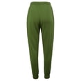 thumbnail image 3 of A2Y Women's Soft Fleece Drawstring Elastic Waist Stretch Pockets Joggers Sweatpants Army Green S, 3 of 3