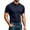 Navy, variant on Luvrsol Mens Tshirt Heavyweight Solid Crew Neck Basic Tee Breathable Cotton Blend Work Shirts S-3XL