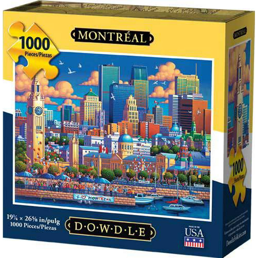 Dowdle Jigsaw Puzzle - Montreal - 1000 Piece - Walmart.com - Walmart.com