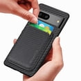thumbnail image 4 of Para Google Pixel 7a 5g Funda con textura de fibra de carbono a prueba de caídas Portatarjetas magnético desmontable Pc + Tpu + Funda protectora de cuero Pu, 4 of 5