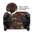 thumbnail image 2 of Fotbe Western French Bulldog Cowboy Funda Protectora para Equipaje, Antirrayones y Resistente a la Suciedad, Compatible con Maletas de 18 a 32 Pulgadas-Large, 2 of 7