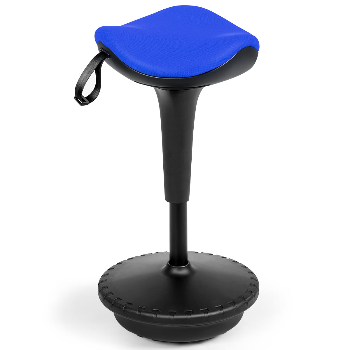 Corner Tall Gaming Chair For Standing Desk with Dual Monitor