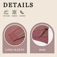 thumbnail image 2 of SHIBEVER Womens Tops Long Sleeve T Shirts Fall Fashion Loose Tunic Tops Trendy Side Split Pullover Color Block Crewneck Sweatshirts Blouse, 2 of 6