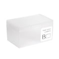 thumbnail image 1 of Caja de almacenamiento de tarjetas con hebilla transparente esmerilada con tapa Caja de clasificación de artículos pequeños para agujas e hilos, 1 of 5