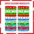 thumbnail image 3 of Pulseras navideñas MGParty, 72 unidades, para fiestas de Navidad para niños, 3 of 7