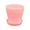 Pink, variant on Open Top Plant Pot PP Resin Planter with Drainage Tray for Balcony Green Plants Horticulture High Waist Design Size 5.5x5x4"
