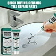 thumbnail image 4 of TIELUTT Tile Paste Quick Drying Fast Drying Portable For Bedroom Kitchen Fill Plaster Strips for Walls Spray Popcorn Ceiling Clear Exterior Caulk Latex Easy Sand 5 Stucco Patch Outdoor, 4 of 7