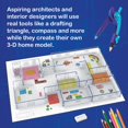 thumbnail image 4 of MindWare Modèle de Maison Artistique pour Enfants, Kit de Design Architectural 3D pour Enfants de 8 Ans et Plus, Apprendre les Rudiments de l'Arc, 4 of 9