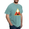 thumbnail image 4 of CafePress - Delta Chi Associate Member Pin T Shirt - Mens Comfort Colors Shirt, 4 of 5