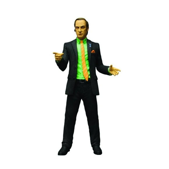 Figura de acción Mezco Toys Breaking Bad Saul Goodman de 6 pulgadas