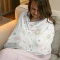thumbnail image 2 of Sweet Jojo Designs Celestial Pink Gold and Grey Multi Use Baby Car Seat and Nursing Cover, 2 of 6