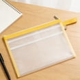 thumbnail image 4 of Waterproof Document File Bag Portable File Organizer for Office School Home, Mesh Paper Storage Pouch with Closure, 34 x 24 cm, 4 of 6
