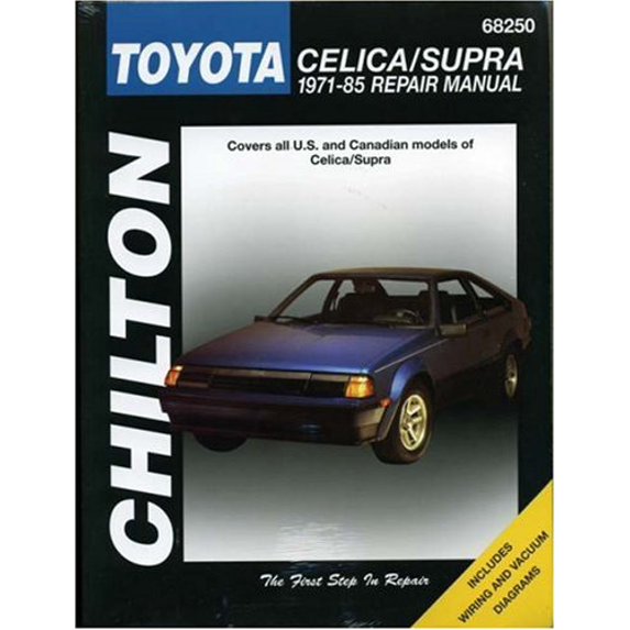 Pre-Owned Toyota Celica / Supra, 1971-85 (Chilton's Total Car Care Repair Manuals: 68250) (Paperback) 0801989809 9780801989803