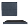 thumbnail image 1 of Recámara King Size Trinity Wing Steel Blue con Cabecera + Base Cama Slim, 1 of 8