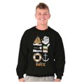 thumbnail image 5 of Popeye The Sailor Man Sea Captain Graphic Pullover Crewneck Sweatshirt Brisco Brands S, 5 of 6